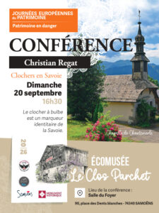 JEP 2026 conférence clochers en Savoie